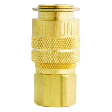 Milton Npt Female Coupler 0.25 MIL-713